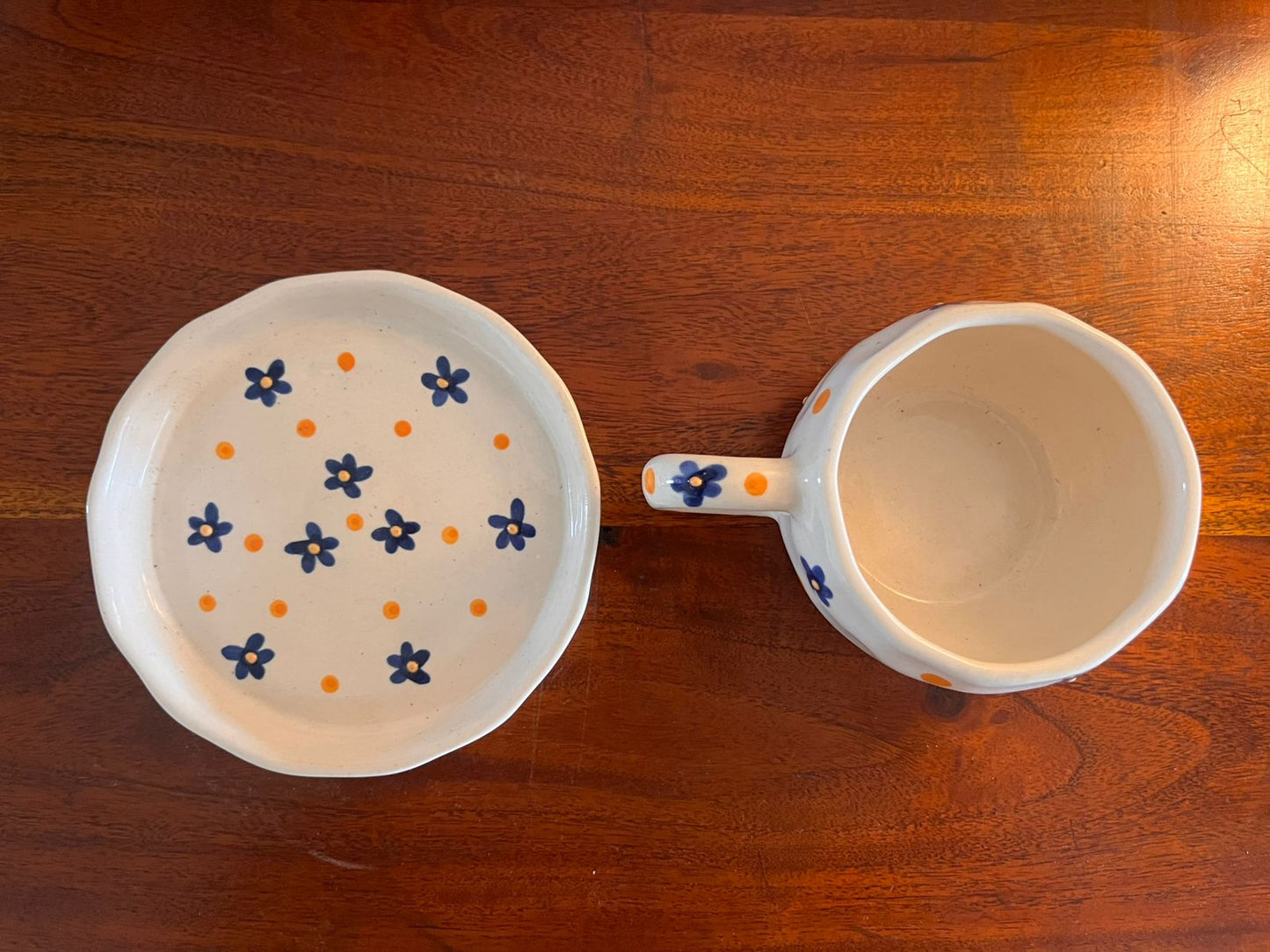 Bluebell Saucer Mug (Set of 2)