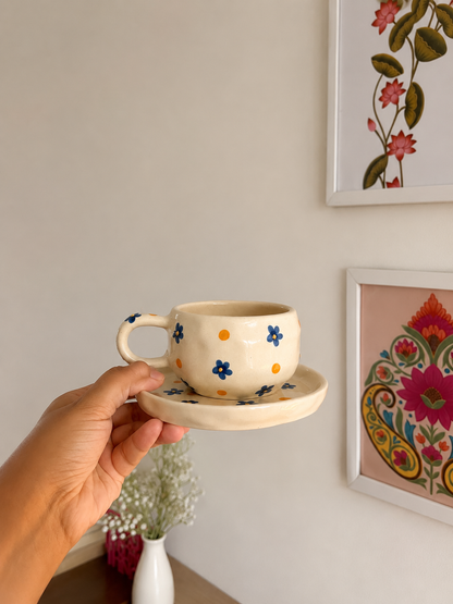 Bluebell Saucer Mug (Set of 2)