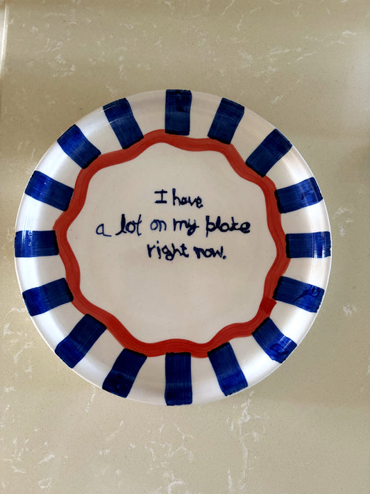 The Overwhelmed Plate (Set Of 2)