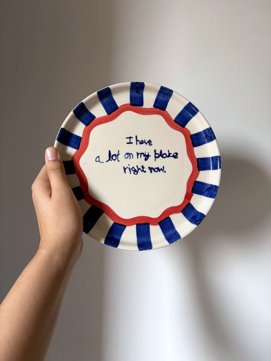 The Overwhelmed Plate (Set Of 2)